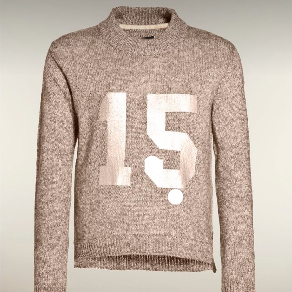 Goldbergh ski sweater gold color L